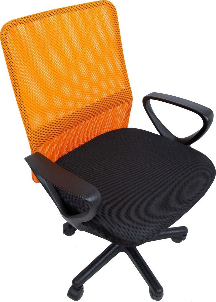 Office Chair Llandovery | size: Width: 59cm, Height: 98.5cm, Depth: 56cm | color: Yellow | image: 5 | variant: 1001127