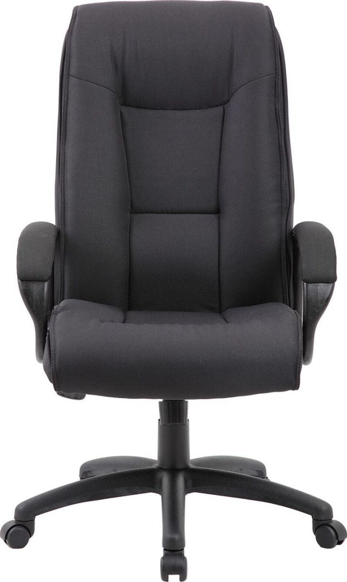 Office Chair Mason | size: Width: 68.5cm, Height: 115.5-124.5cm, Depth: 76.5cm | color: Black | image: 2 | variant: 1005279