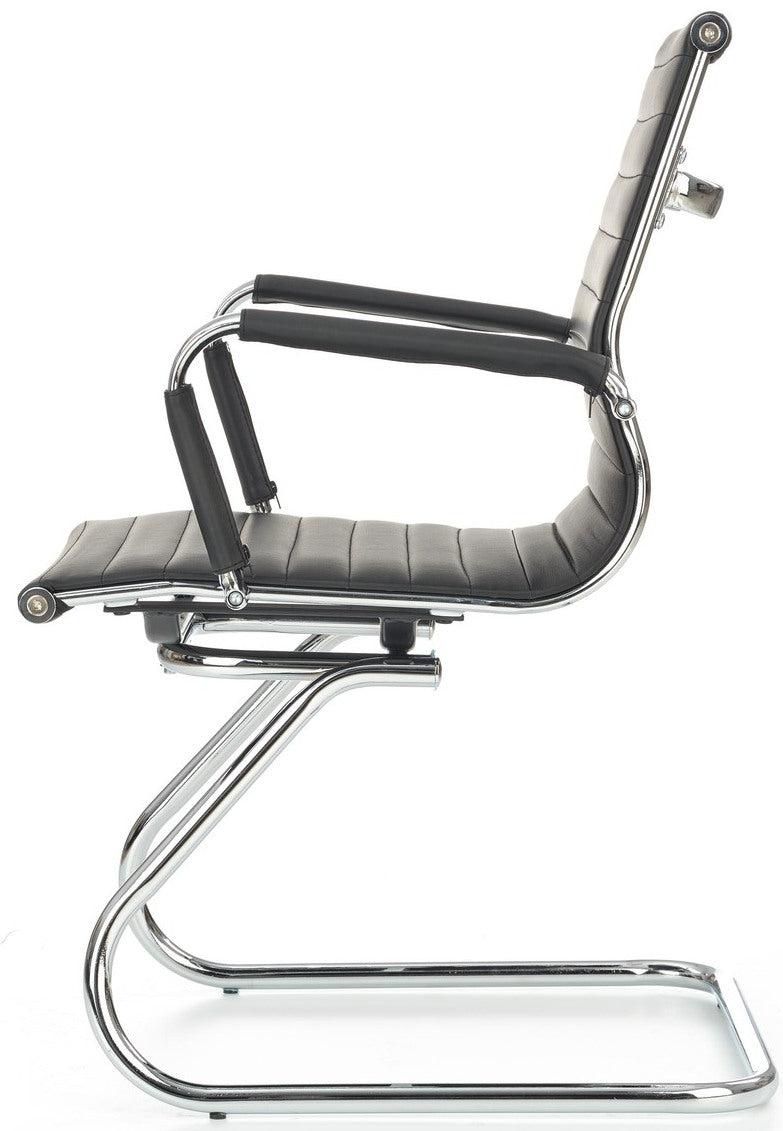 Office Chair Prestatyn | size: Width: 61cm, Height: 88cm, Depth: 55cm | color: Black | image: 5 | variant: 1007481