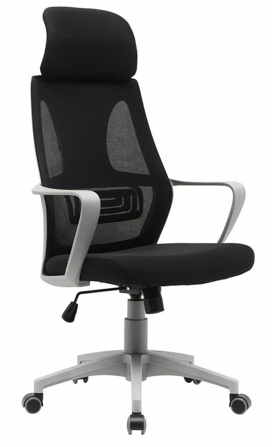 Office Chair West Cape Town | size: Width: 60cm, Height: 126cm, Depth: 50cm | color: Black | image: 0 | variant: 1007941