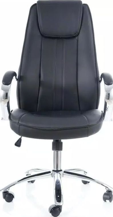 Office Chair West Lille | size: Width: 61cm, Height: 117-127cm, Depth: 53cm | color: Black | image: 2 | variant: 1007720