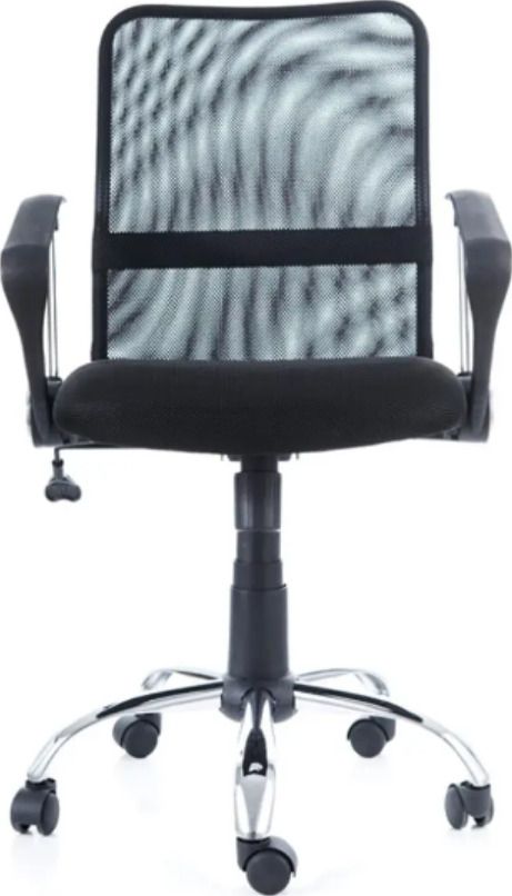 Office Chair West Nimes | size: Width: 58cm, Height: 92-102cm, Depth: 46cm | color: Black | image: 4 | variant: 1007730