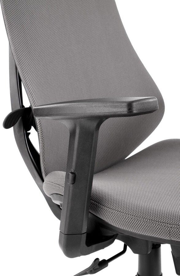 Office Chair West Norton | size: Width: 66cm, Height: 109cm, Depth: 69cm | color: Gray | image: 2 | variant: 1007197