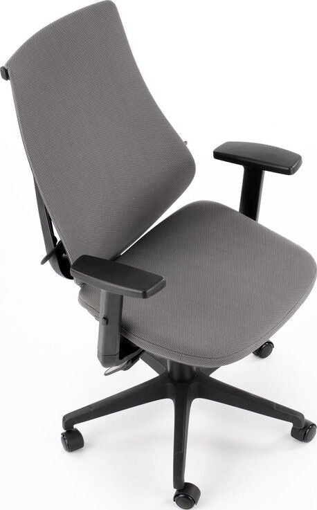 Office Chair West Norton | size: Width: 66cm, Height: 109cm, Depth: 69cm | color: Gray | image: 4 | variant: 1007197