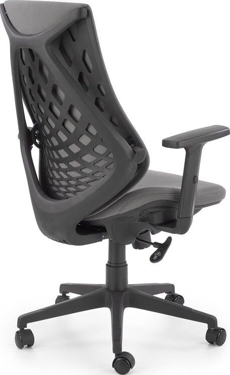 Office Chair West Norton | size: Width: 66cm, Height: 109cm, Depth: 69cm | color: Gray | image: 6 | variant: 1007197