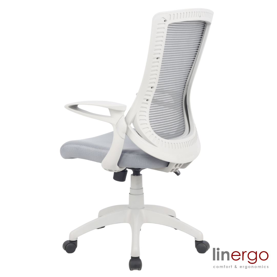 Office Chair West Sharjah | size: Width: 58cm, Height: 103cm, Depth: 50cm | color: Black | image: 2 | variant: 1008088