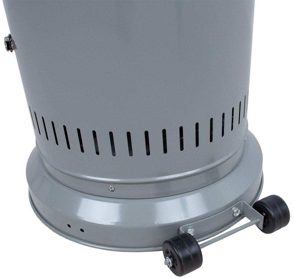 Patio Gas Heater East Ashby | size: Height: 135cm | color: Gray | image: 4 | variant: 1006399