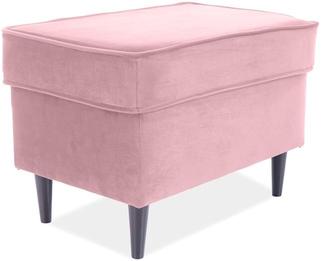 Pouf West Lodi | size: Width: 40cm, Height: 44cm | color: Pink | image: 0 | variant: 1007858