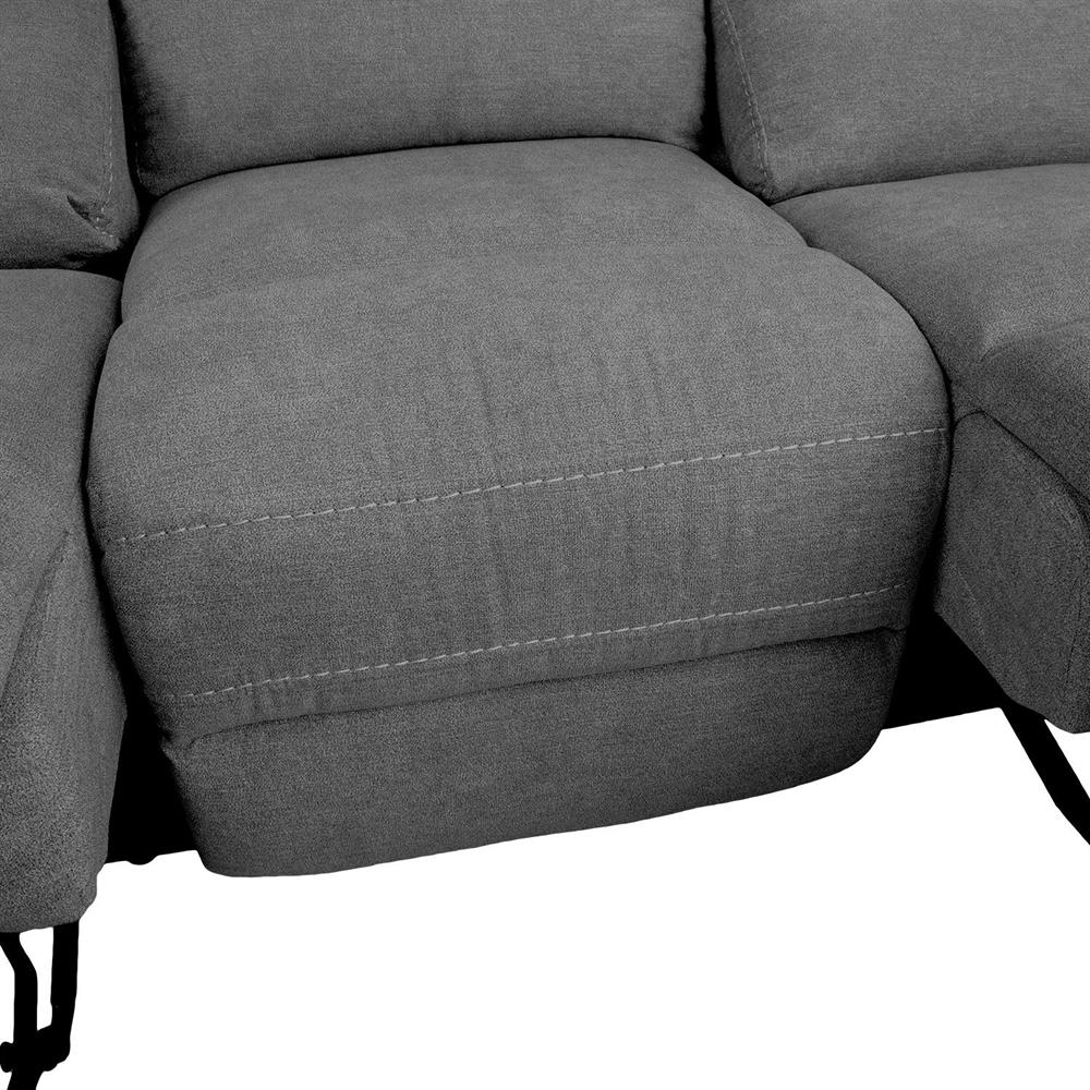 Recliner Shrewsbury | size: Length: 93cm, Height: 102cm, Depth: 208cm | color: Gray | image: 4 | variant: 1006303