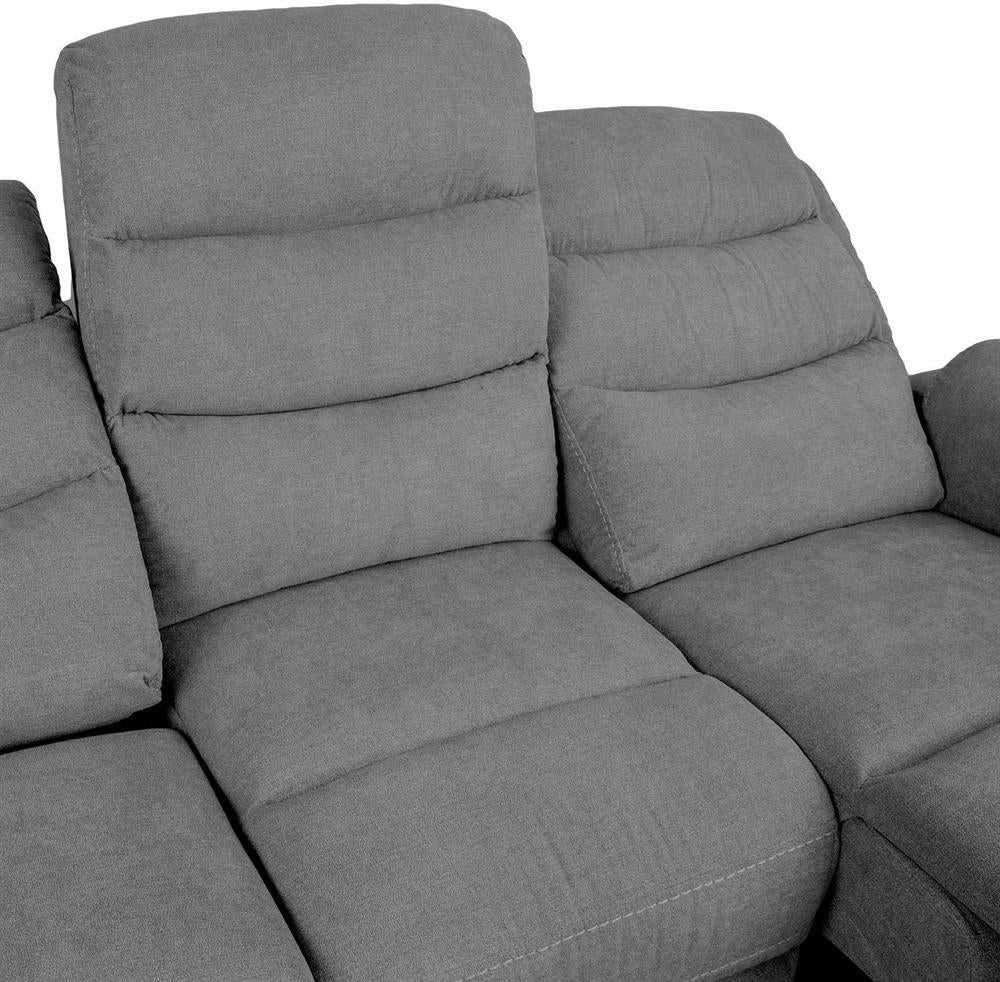 Recliner Shrewsbury | size: Length: 93cm, Height: 102cm, Depth: 208cm | color: Gray | image: 6 | variant: 1006303