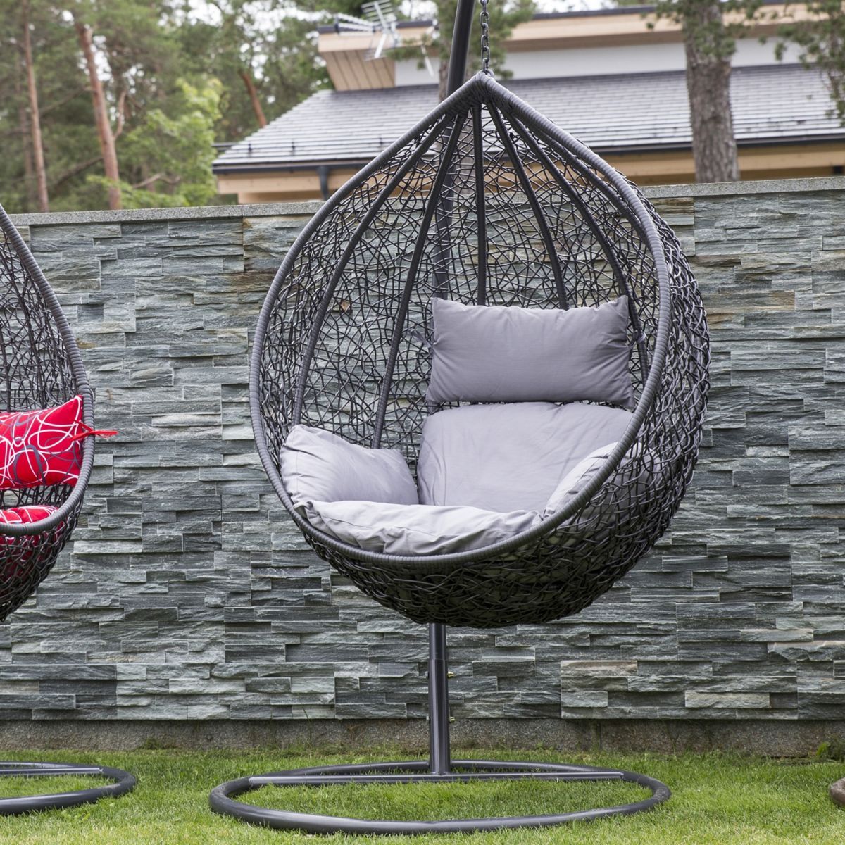 Rocking Chair East Orpington | color: Gray | image: 2 | variant: 1005233