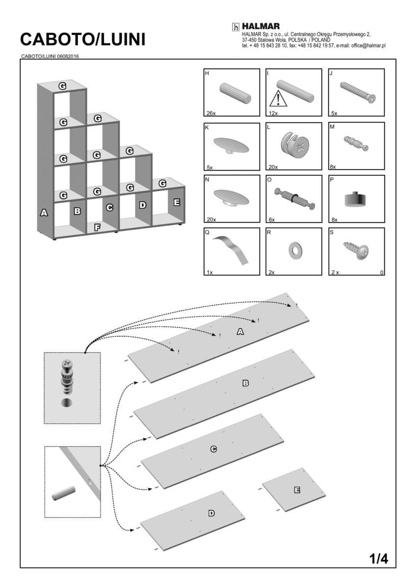 Shelf East Chieti | size: Width: 139cm, Height: 144cm, Depth: 33cm | color: Oak | image: 1 | variant: 1006648