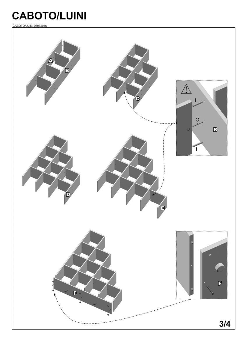Shelf East Chieti | size: Width: 139cm, Height: 144cm, Depth: 33cm | color: Oak | image: 3 | variant: 1006648
