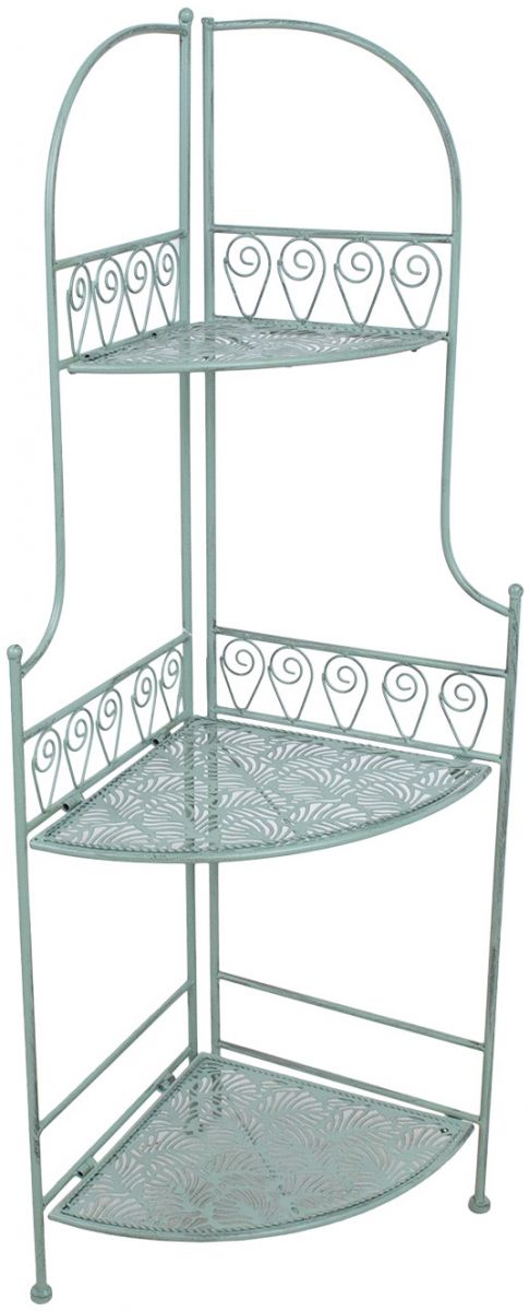 Shelf East Salisbury | size: Width: 49cm, Height: 118cm, Depth: 34cm | color: Green | image: 0 | variant: 1005665