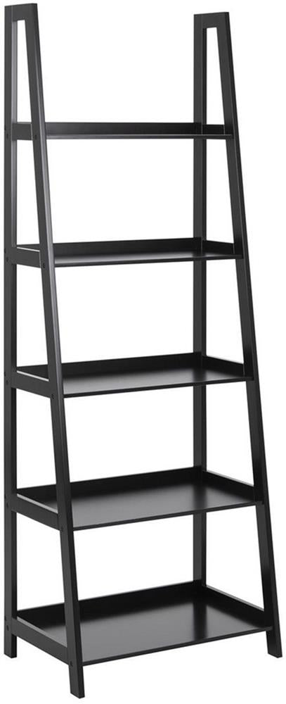 Shelf Inverness | size: Width: 63cm, Height: 180cm, Depth: 40cm | color: Black | image: 1 | variant: 1006091