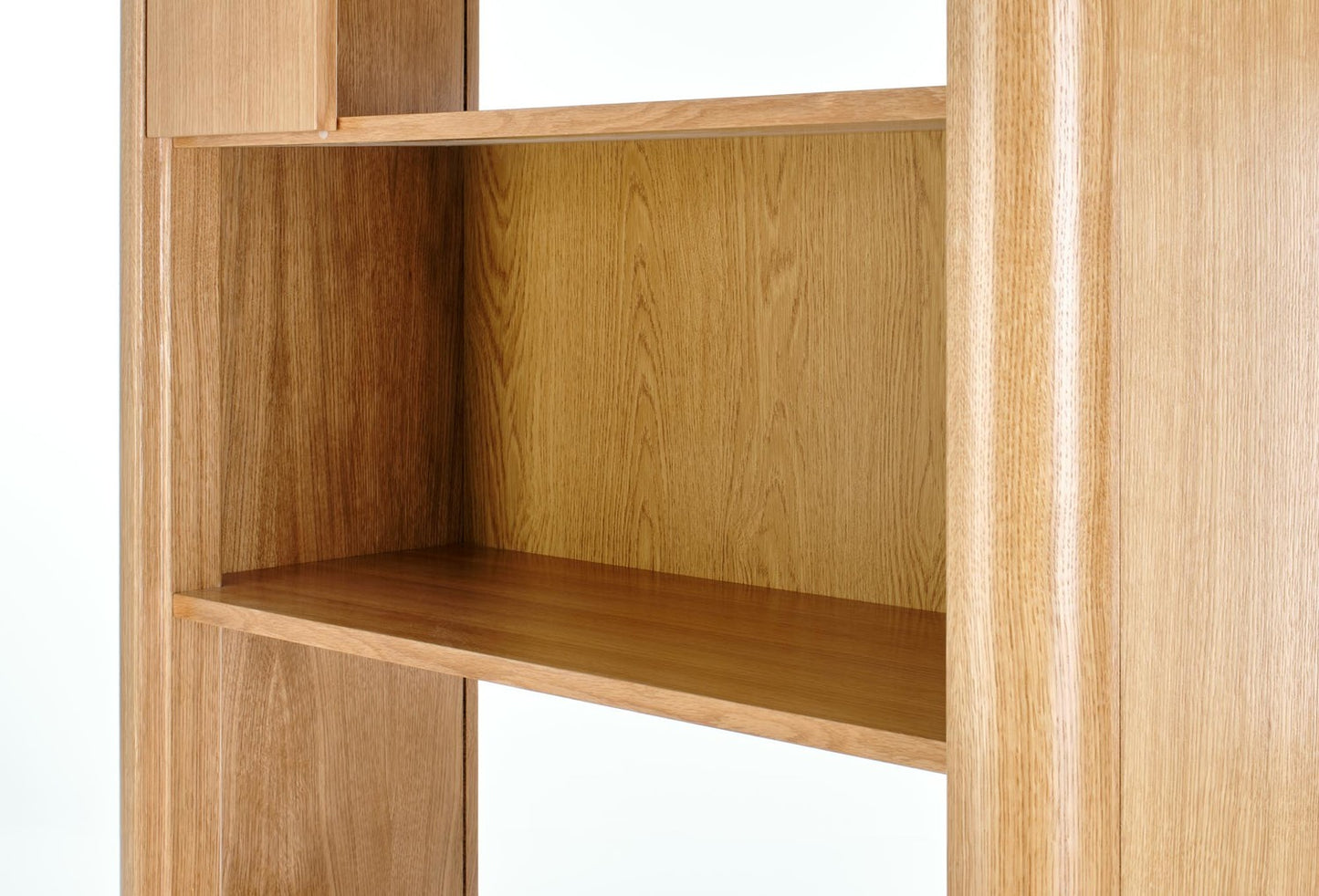 Shelf West Garabr | size: Width: 97cm, Height: 196cm, Depth: 37cm | color: Oak | image: 2 | variant: 1007536