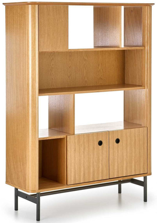 Shelf West Mosfellsbr | size: Width: 117cm, Height: 153cm, Depth: 37cm | color: Oak | image: 0 | variant: 1007537