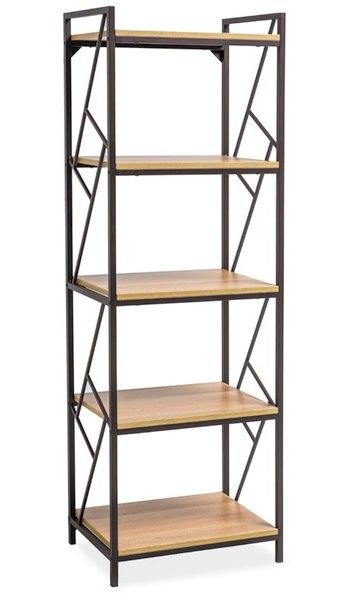Shelf West Warsaw | size: Width: 60cm, Height: 180cm, Depth: 40cm | color: Oak | image: 0 | variant: 1007600