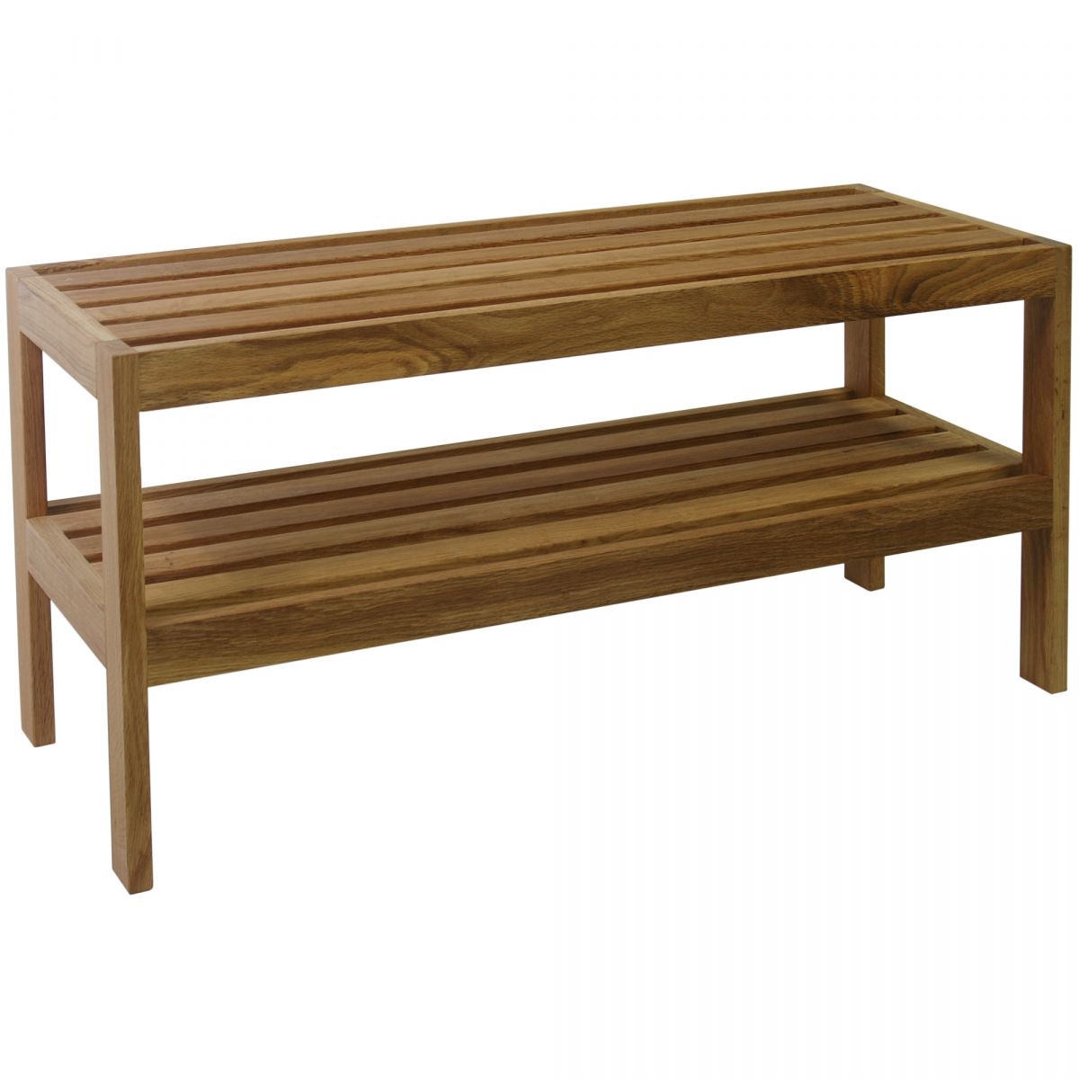 Shoe Rack Llandudno | size: Width: 82cm, Height: 40cm, Depth: 32cm | color: Natural | image: 1 | variant: 1000155