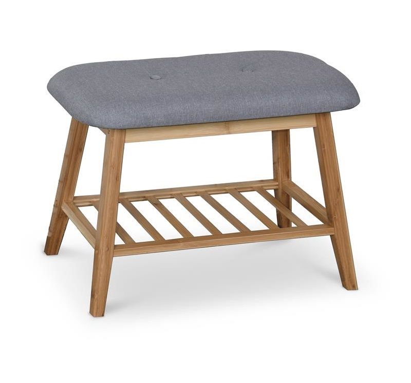 Shoe Rack ST14 | size: Width: 60cm, Height: 44cm, Depth: 33cm | color: Natural | image: 1 | variant: 1011701
