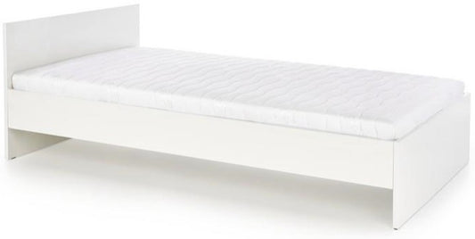 Single Bed Copenhagen | size: Length: 205cm, Width: 95cm, Height: 70cm | color: White | image: 1 | variant: 1003409