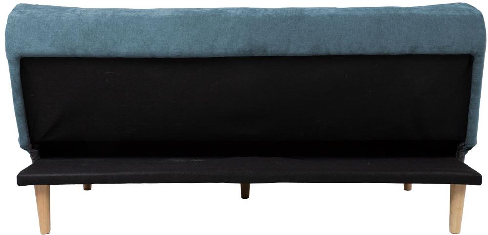 Sleeper Sofa East Burgos | size: Width: 186cm, Height: 87cm, Depth: 101cm | color: Blue | image: 5 | variant: 1006271