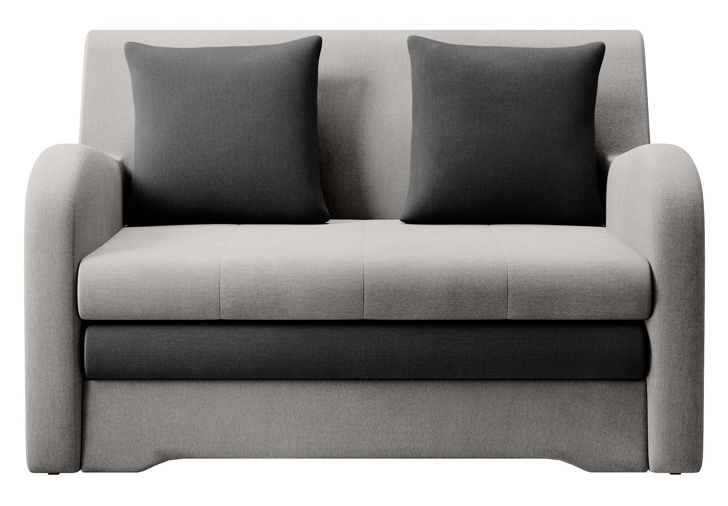 Sleeper Sofa East Louth 1 | size: Width: 130cm, Height: 85cm, Depth: 103cm | color: Nube | image: 0 | variant: 1017754