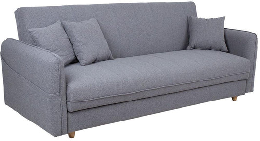 Sleeper Sofa East Salamanca | size: Width: 200cm, Height: 93cm, Depth: 88cm | color: Gray | image: 1 | variant: 1006261