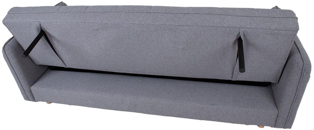 Sleeper Sofa East Salamanca | size: Width: 200cm, Height: 93cm, Depth: 88cm | color: Gray | image: 9 | variant: 1006261