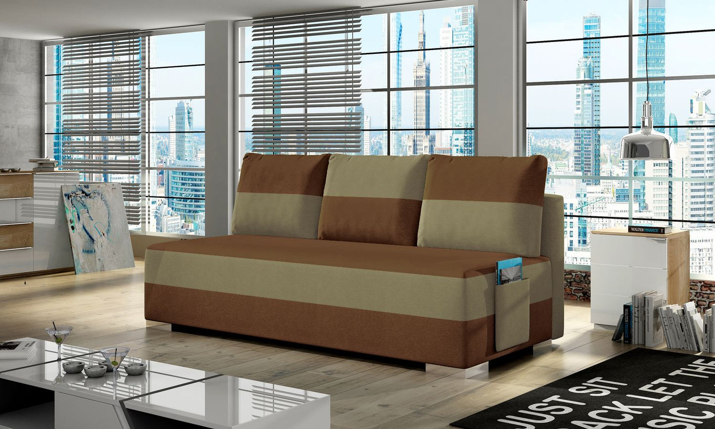 Sleeper Sofa East Xiamen 2 | size: Width: 50cm, Height: 83cm, Depth: 200cm | color: Alova | image: 1 | variant: 1017767