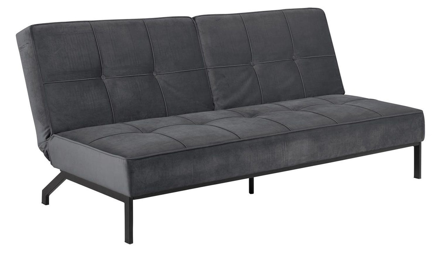 Sleeper Sofa Perugia 1 | size: Length: 95cm, Width: 198cm, Height: 87cm | color: Gray | image: 0 | variant: 1018100