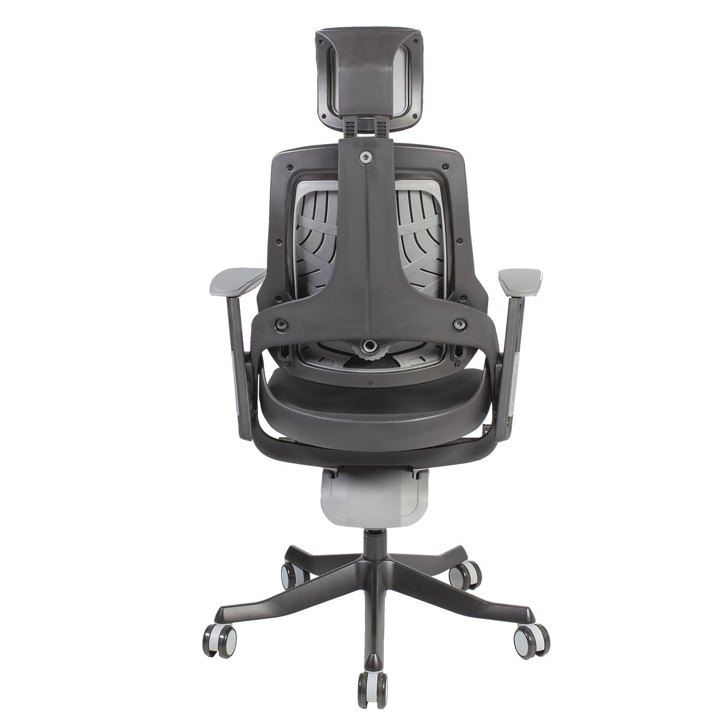 Office Chair Wau Ergo S | size: Width: 77cm, Height: 140.5cm, Depth: 70cm | color: Black | image: 4 | variant: 200001