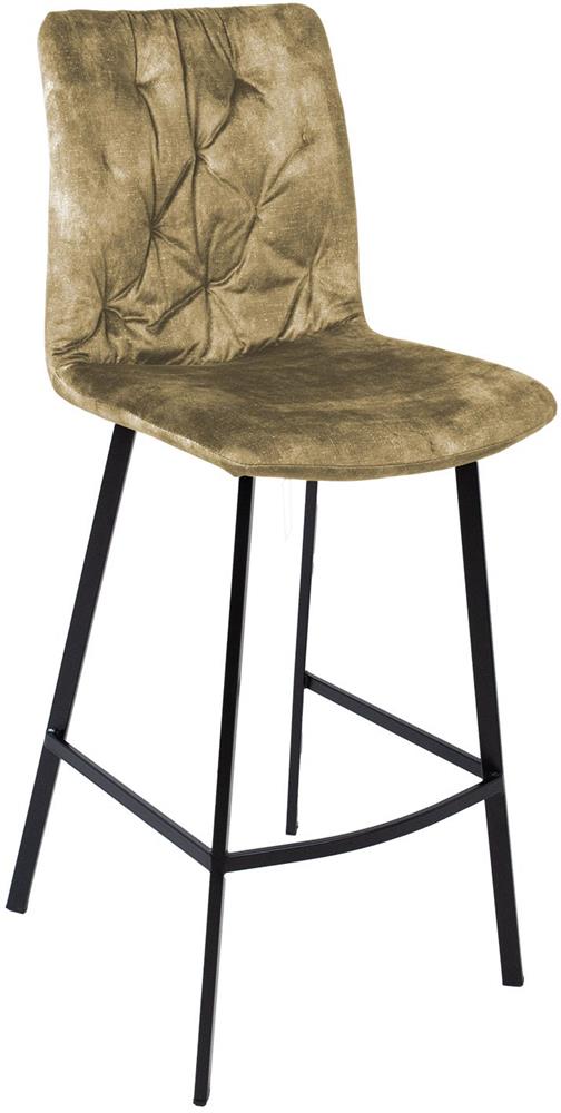 Bar Stool Afton | size: Width: 44cm, Height: 112cm, Depth: 53cm | color: Brown | image: 1 | variant: 1005564