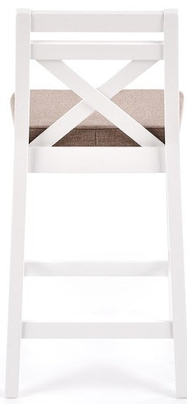 Bar Stool Borys Low | size: Length: 41cm, Width: 41cm, Height: 58-83cm, Depth: 48cm | color: Brown | image: 3 | variant: 1005480