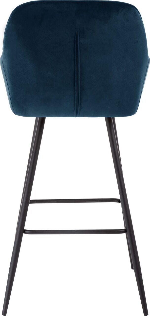 Bar Stool Brita | size: Width: 53cm, Height: 109cm, Depth: 55cm | color: Blue | image: 5 | variant: 1005582