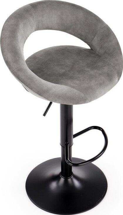 Bar Stool Cesena | size: Length: 52cm, Width: 53cm, Height: 100cm, Depth: 48cm | color: Gray | image: 6 | variant: 1002991