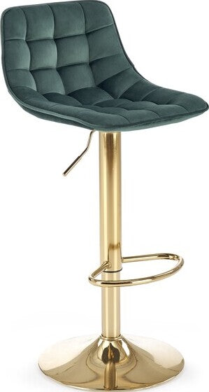 Bar Stool Chieti | size: Width: 43cm, Height: 106cm, Depth: 44cm | color: Green | image: 0 | variant: 1003029