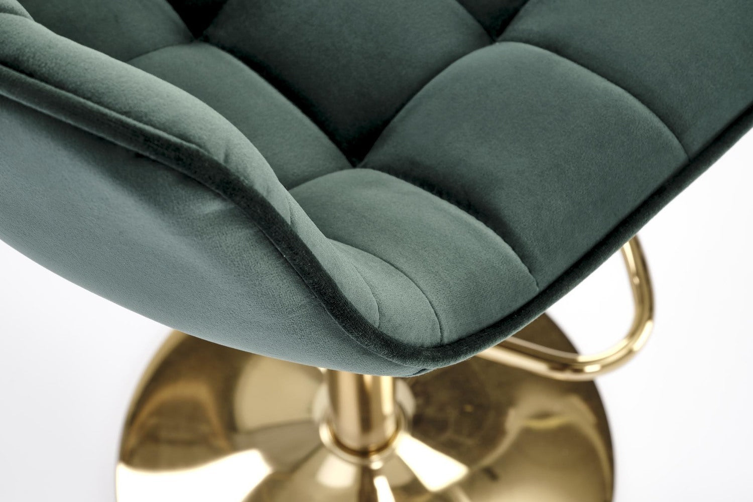 Bar Stool Chieti | size: Width: 43cm, Height: 106cm, Depth: 44cm | color: Green | image: 1 | variant: 1003029