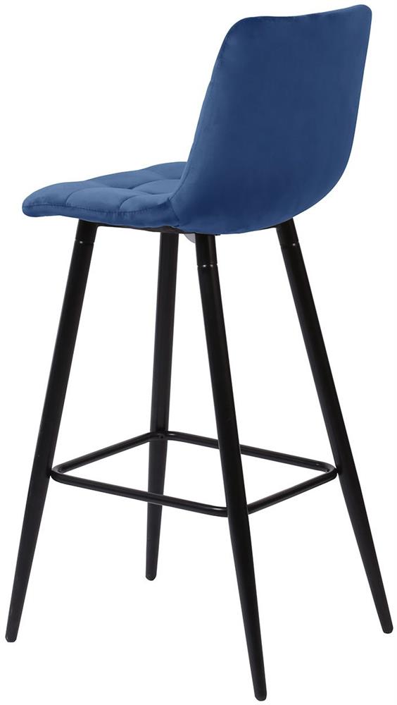 Bar Stool Chilli | size: Width: 43cm, Height: 104cm, Depth: 50.5cm | color: Blue | image: 3 | variant: 1005591