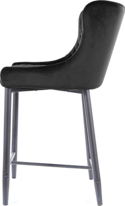 Bar Stool Colin B H-4 | size: Length: 46cm, Width: 45cm, Height: 88cm, Depth: 41cm | color: Black | image: 3 | variant: 1012038