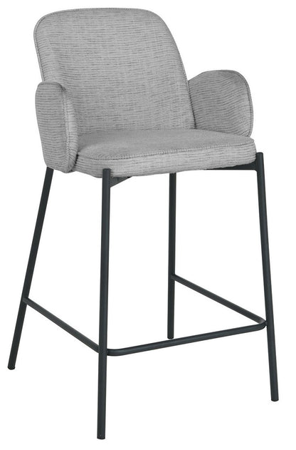 Bar Stool Damen 1 | size: Width: 50cm, Height: 95cm, Depth: 52cm | color: Gray | image: 0 | variant: 1017855