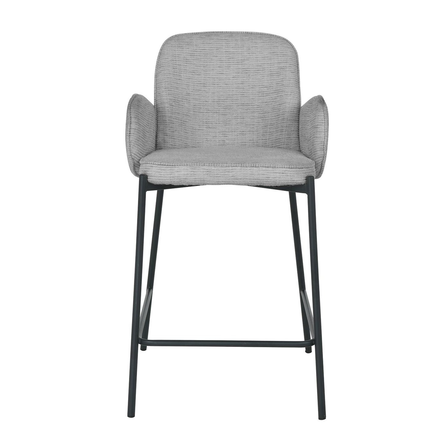 Bar Stool Damen 1 | size: Width: 50cm, Height: 95cm, Depth: 52cm | color: Gray | image: 1 | variant: 1017855