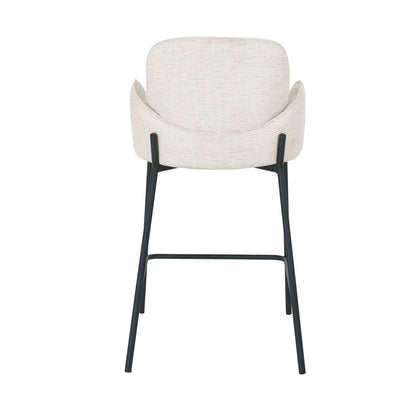 Bar Stool Damen | size: Width: 50cm, Height: 95cm, Depth: 52cm | color: Beige | image: 4 | variant: 1017854