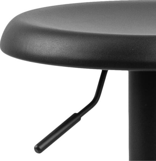 Bar Stool East Lugano | size: Width: 40cm, Height: 82cm, Depth: 40cm | color: Black | image: 2 | variant: 1005738