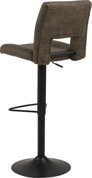 Bar Stool East Oslo | size: Width: 41.5cm, Height: 115cm, Depth: 52cm | color: Green | image: 2 | variant: 1005743