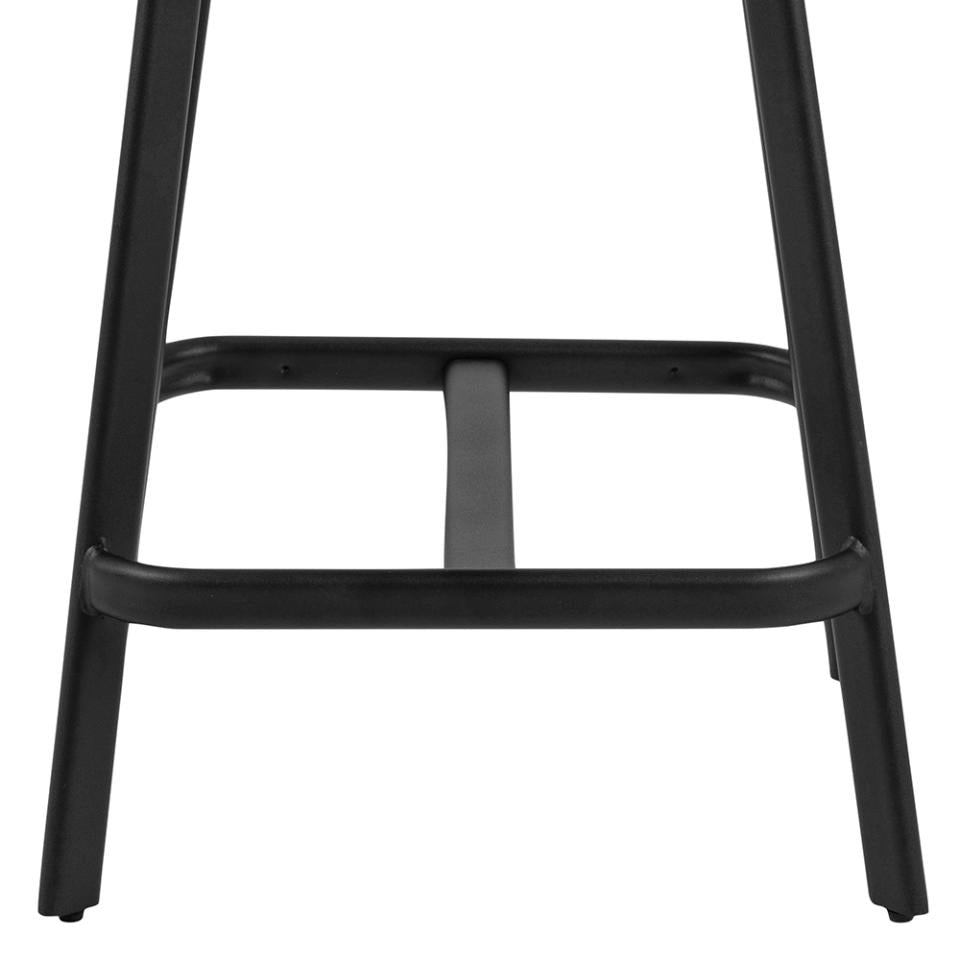 Bar Stool East Thun | size: Width: 46cm, Height: 91cm, Depth: 50cm | color: Brown/Black | image: 4 | variant: 1005744