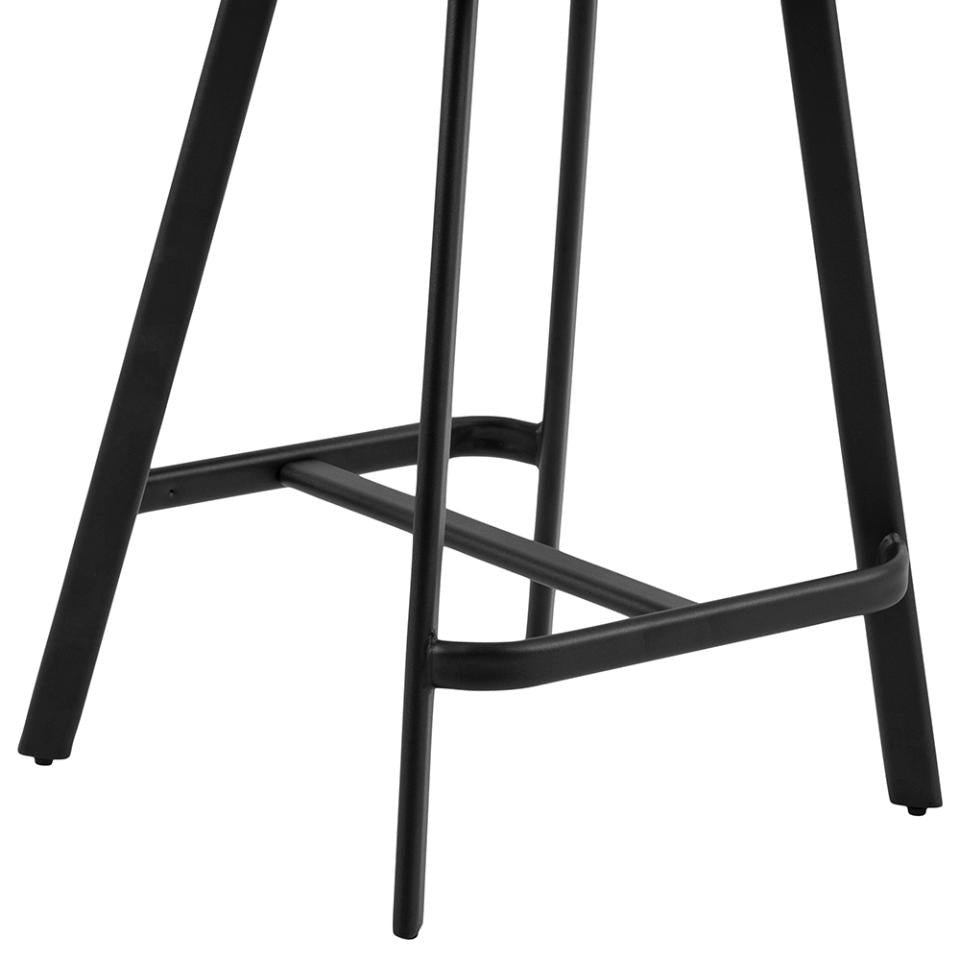Bar Stool East Thun | size: Width: 46cm, Height: 91cm, Depth: 50cm | color: Brown/Black | image: 7 | variant: 1005744