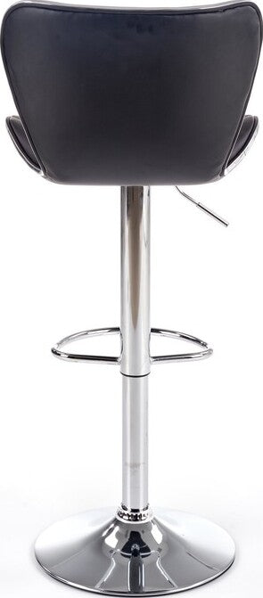Bar Stool East Wickford | size: Length: 48cm, Width: 48cm, Height: 91-111cm, Depth: 55cm | color: Black | image: 6 | variant: 1007054