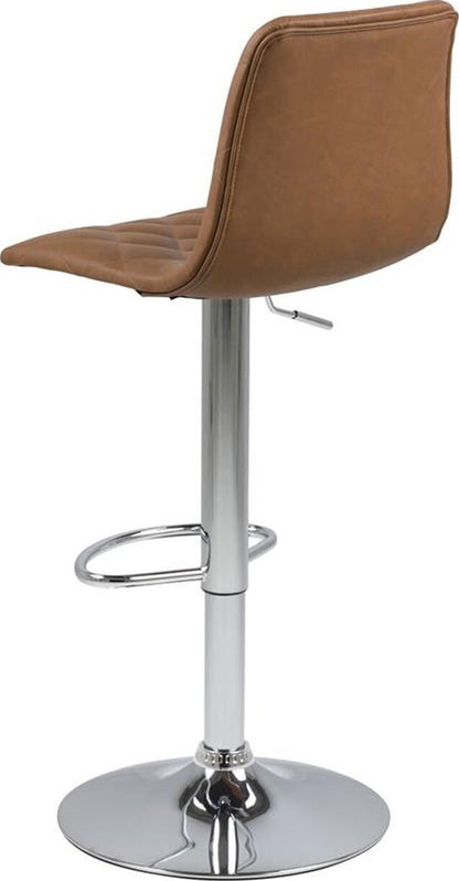 Bar Stool Emu | size: Width: 40cm, Height: 110cm, Depth: 48.5cm | color: Brown | image: 2 | variant: 1012494