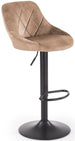 Bar Stool Ferrara | size: Width: 47cm, Height: 106cm, Depth: 45cm | color: Beige | image: 0 | variant: 1002989